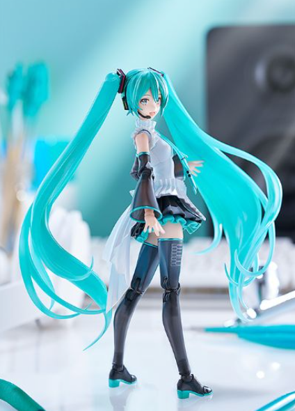 初音未來手辦臉部光影